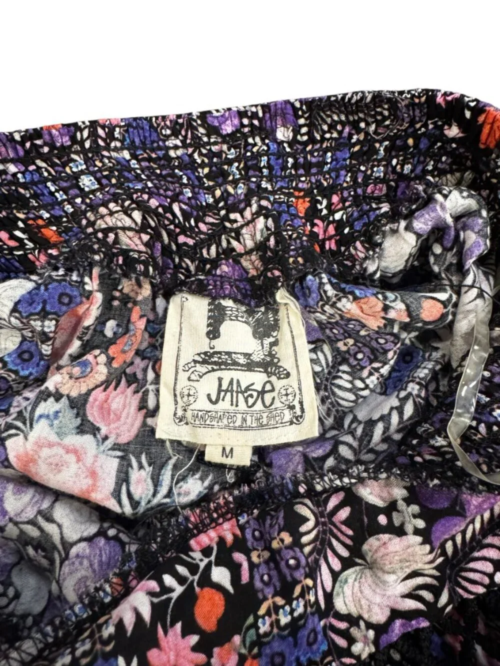 Jaase Endless Summer Boho Halter Maxi Dress Medium Open Back Floral - Picture 9 of 9